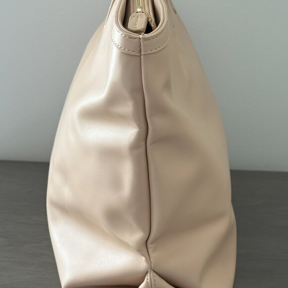 Lulu Dharma Camel Vegan Leather Tote - Picture 3 of 14